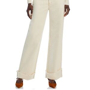 Derek Lam 10 Crosby Koren Cuffed Straight Leg Pants